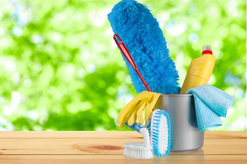 Professional oven cleaning service for a London home kitchen