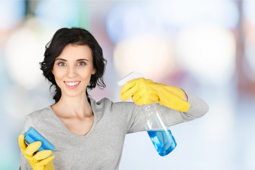 Clean and comfortable London home maintained by professional house cleaners