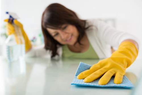 Oven cleaning as part of London house cleaning service