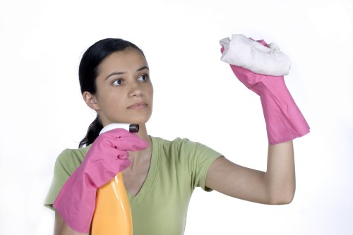 Professional carpet cleaning in a London apartment